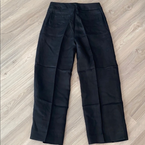 Jcrew Tall high-rise pleated pant in linen AN012 - Picture 2 of 3